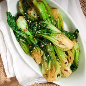 SautÃ©ed Baby Bok Choy