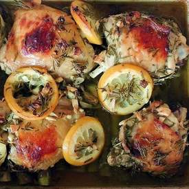 Rosemary and Lemon Chicken Thighs