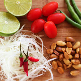 Thai Papaya Salad (Som Tum à¸ªà¹‰à¸¡à¸•à¸³)