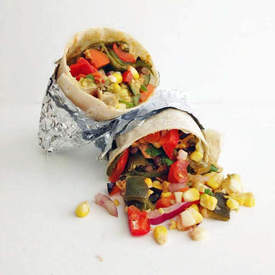 Roasted Veggie Burrito