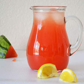 Sweet Pink Watermelon Lemonade