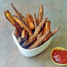 Healthy Baked Sweet Potato Fries