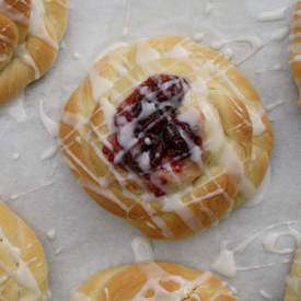 Cherry Cream Cheese Danish