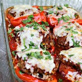 Southwest Chipotle Stuffed Peppers