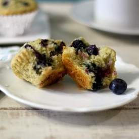 Traditional Blueberry Muffins