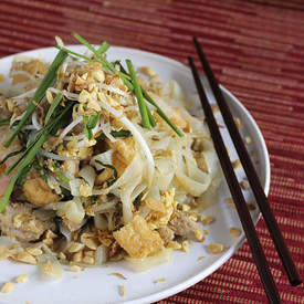 Lighter Pad Thai with Konjac Noodles