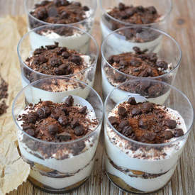 Light(er) TiramisÃ¹ Parfaits without Eggs