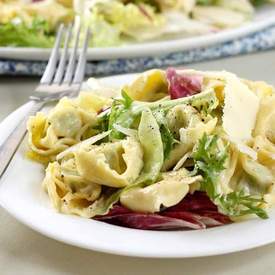 Tortellini Caesar salad