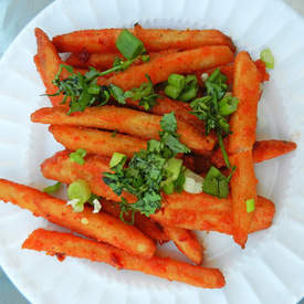 Honey-Chili Potatoes