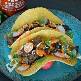 Thai Steak Tacos
