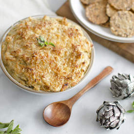 Guilt-free Artichoke White Bean Dip