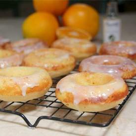 Bake Orange Donuts w/ Orange Blossom Glaze