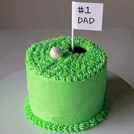Fathers Day Golf Cake