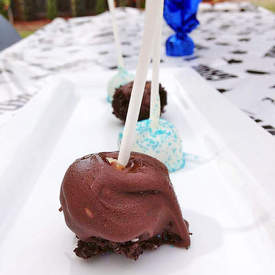 Nutella Cheesecake Pops