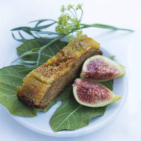 Fig upside down cake