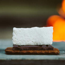 Chai Tea S'mores with Cardamom Marshmallows