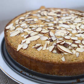 Orange, almond and pistachio cake