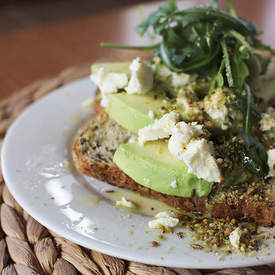 Avocado Toast with Dukkah and Feta