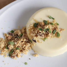 Lemon Thyme Buttermilk Panna Cotta