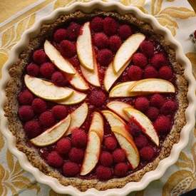 Paleo Berry Apple Tart