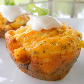 Amazing Muffin Cups with Zucchini Crust