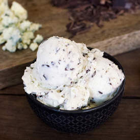Chocolate Chunk Blue Cheese Ice Cream