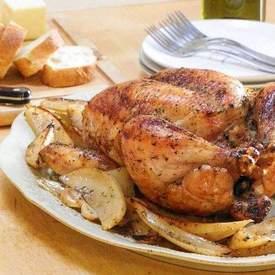 Drunken Chicken and Potatoes