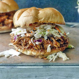 Barbecue Pulled Chicken Sandwich Recipe