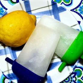 Lemon and Thyme Ice Pops