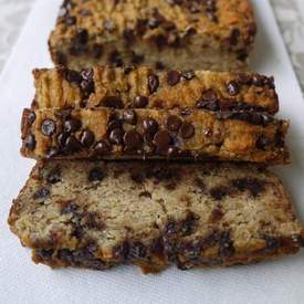 Chocolate Chip Banana Bread (paleo)