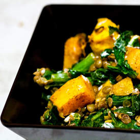 Spicy Butternut Squash Salad