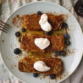 Banana Bread French Toast (paleo)