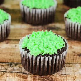 Chocolate Zucchini Cupcakes
