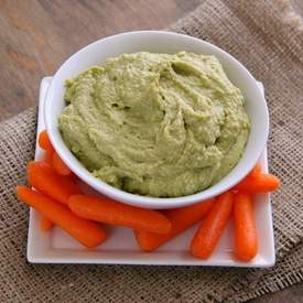 Vegan Avocado Hummus Dip