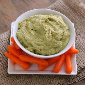 Vegan Avocado Hummus Dip