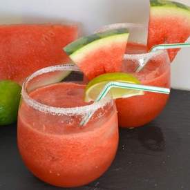 Fresh Watermelon Margaritas