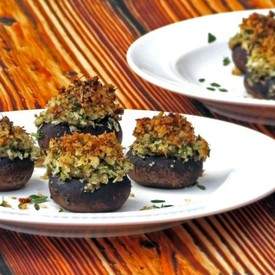 Parmesan Stuffed Mushrooms