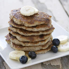 Gluten Free Vegan Banana Pancakes