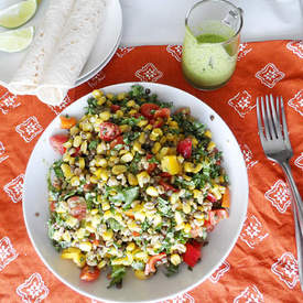 Creamy Cilantro Corn Salad