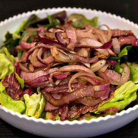 Roasted Balsamic Onion Salad