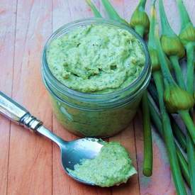 Garlic Scape Pesto