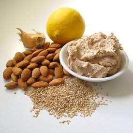 Raw Almond Pulp Hummus