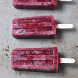 Plum Sorbetto Ice Pops