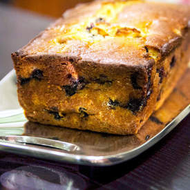 Blueberry Honey Quick Bread