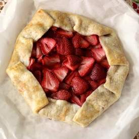 Strawberry Galette