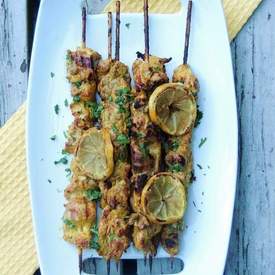 Spiced Yogurt Chicken Kabobs