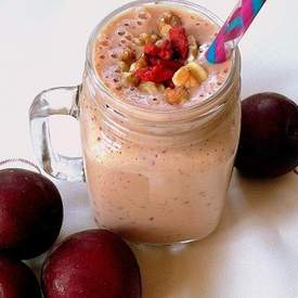Velvet Apricot Oatmeal Smoothie