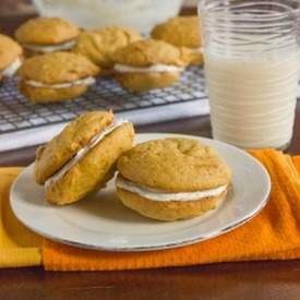 Pumpkin Sandwich Cookies