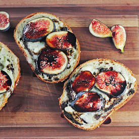 Fig and Blue Cheese Sandwiches