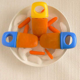 Carrot Smoothie Popsicles